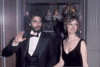 Chris, with his first wife, Susan